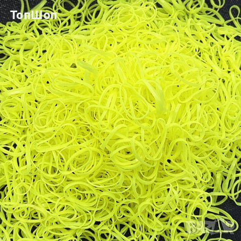 Силиконови ластици - 1000 броя, снимка 8 - Аксесоари за коса - 37473516