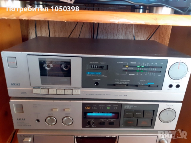 Уникален сет AKAI AM-A3 усиловател и дек HX-A2- Идеална работа. ПРОМОЦИЯ, снимка 6 - Декове - 52990301