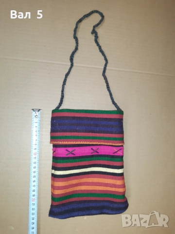 Красива овчарска , коледарска торбичка , торба . Носия, снимка 2 - Антикварни и старинни предмети - 52616180