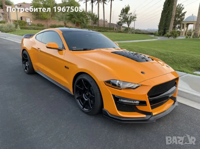 Тунинг преден капак GT500 версия за Форд Мустанг 2018 - 2023, снимка 3 - Части - 47398778