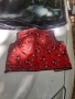 Старо червено шарено елече елек за народна носия, снимка 5