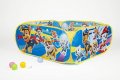 Детски кът за игра "Paw patrol" или "Peppa pig" с 20 меки топчета, снимка 2