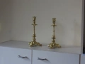 Комплект от 2 бр. бронзови свещника, снимка 14