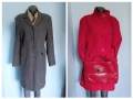 Два различни броя / Марково вълнено палто "Naf Naf" и "Top fashions" , снимка 1