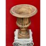 Голяма декоративна римска ваза / кашпа, снимка 2