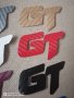 Различен цвят карбон стикер лепенка с надпис GT за кола автомобил джип ван бус, снимка 2