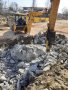 Услуги с багери изкопи насипи събаряни на сгроди и извозване чук за разбиване на бетон, снимка 3