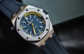 Промоция!!! BLUE 💙!!!Мъжки луксозен часовник Audemars Piguet Royal Oak , снимка 2