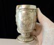 Чаша от калай за вино,картини за старите пощи. , снимка 7