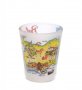 Чашка за ракия, България, Стъклена, снимка 1 - Български сувенири - 37770290
