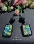 Ръчно рисувани обеци от SiDona fashion&jewelery, снимка 4