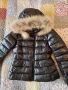 Зимно яке с яка от естествен косъм ., снимка 3