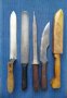 Ножове,стари ръчно изработени , снимка 1 - Прибори за хранене, готвене и сервиране - 41121607