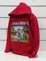 Нов детски суичър с дигитален печат MINECRAFT, снимка 7