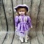 Порцеланова кукла - Вайълет, снимка 1 - Колекции - 43328083