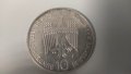 Монета, Deutschland 10 Mark 1990 Kaiser Friedrich I. Barbarossa (1122 - 1190)