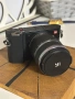 YI M1 Mirrorless (4K) + 2 обектива (12-40mm & 42.5mm) M43 на Panasonic i Olympus , снимка 1