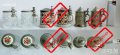12 бр немски миниатюрни халби и чаши от 70-те години, снимка 3
