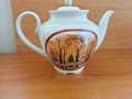 Руски порцелан лфз чайник и латиера , снимка 2