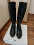 Черни ботуши от естествена кожа , снимка 2