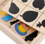 Игра на сенки Стем Монтесори Образователна асоциация и игра за памет, снимка 6