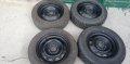 4 джанти със зимни гуми, снимка 1 - Гуми и джанти - 34959633
