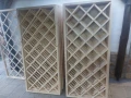 Декоративна дървена решетка, снимка 9