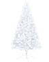 Изкуствена коледна елха - бяла -120см, снимка 4
