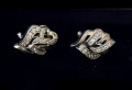 Два чифта / Масивни сребърни обеци с камъни, закопчаване английски клипс / проба 925 , снимка 16