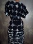 Didi S/M-Нова права рокля в черно и бяло, снимка 8