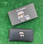 Луксозно черно портмоне Karl Lagerfeld DS71, снимка 1 - Портфейли, портмонета - 37099091