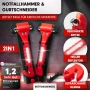 RETTUNGSENGEL® 2 в 1 авариен чук и нож за колани НОВИ, снимка 5