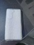 Силиконов прозрачен калъф / case с лъскави частици за телефон Samsung Galaxy S22, снимка 1