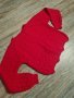 Червен пуловер, снимка 1 - Блузи с дълъг ръкав и пуловери - 43480796