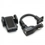 Стойка за телефон за кола с USB зарядно, снимка 2