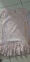 Прекрасна дантелена туника - блузка с къс ръкав - размер 146/152, снимка 1