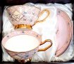 Луксозен комплект чаши за кафе, чай или капучино  , снимка 17
