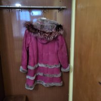 Дамско зимно палто от телешка кожа, снимка 5 - Палта, манта - 43570975