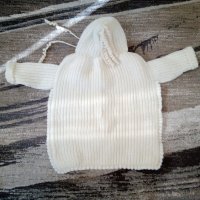 Ръчно плетено бебешко чувалче, снимка 3 - Бебешки ескимоси - 32813188