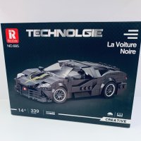 Лего конструктор Reobrix 🏎️ Technolgie🏎️⭐️ La Voiture Noire ⭐️339 части, снимка 1 - Конструктори - 43245216