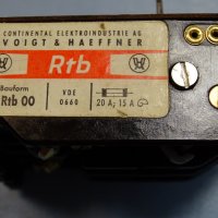 термична защита VOIGT& HAEFFNER conti electro 6 Rtb 00 3-6A, снимка 3 - Резервни части за машини - 37257176