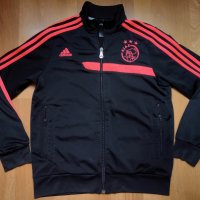 Ajax Amsterdam / Adidas - футболно горнище анцуг на Аякс, снимка 1 - Детски анцузи и суичери - 43821603
