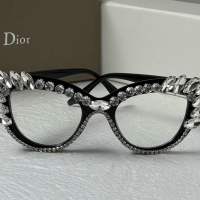 Dior прозрачни слънчеви очила, очила за компютър екстравагантни с камъни, снимка 5 - Слънчеви и диоптрични очила - 44884236