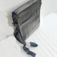 Мъжка кожена чанта с капак., снимка 8 - Чанти - 38806761