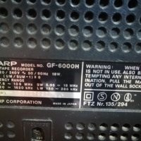 Радиокасетофон SHARP GF-6000H, снимка 4 - Радиокасетофони, транзистори - 43097166