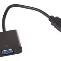 Преходник от HDMI към VGA DigitalOne SP00071 Адаптер HDMI към VGA Adapter HDMI to VGA, снимка 7 - Кабели и адаптери - 23173558