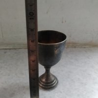 стара метална чаша арт деко, снимка 1 - Други ценни предмети - 37651332