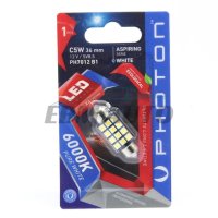 LED Крушка За Плафон C5W 36mm, снимка 1 - Аксесоари и консумативи - 43965205
