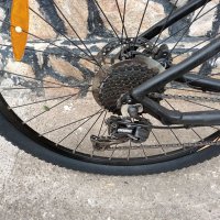Алуминиев хидравличен велосипед с два диска , снимка 6 - Велосипеди - 40291092
