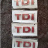 Букви TDI надпис\емблема, снимка 2 - Аксесоари и консумативи - 28540978